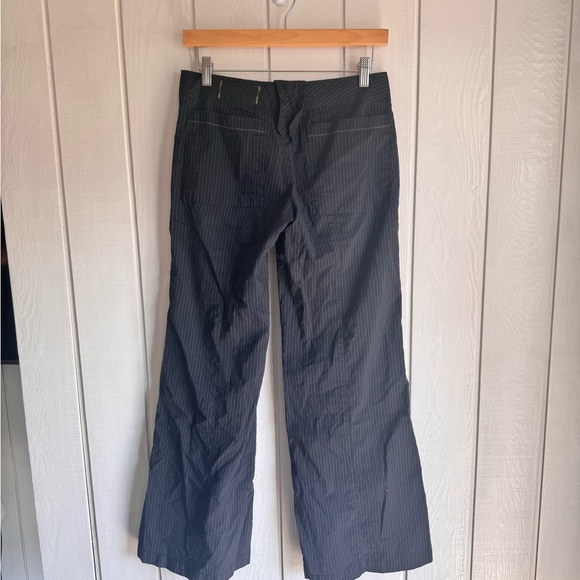 Burning Torch Pinstripe Wide Leg Crop Pants - Picture 7 of 7